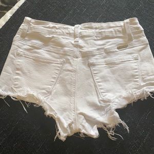 White KanCan Jean Shorts